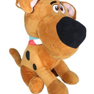 Gemmy Scooby Doo Plush Door Greeter Peppermint Candy Cane Christmas Large 16"